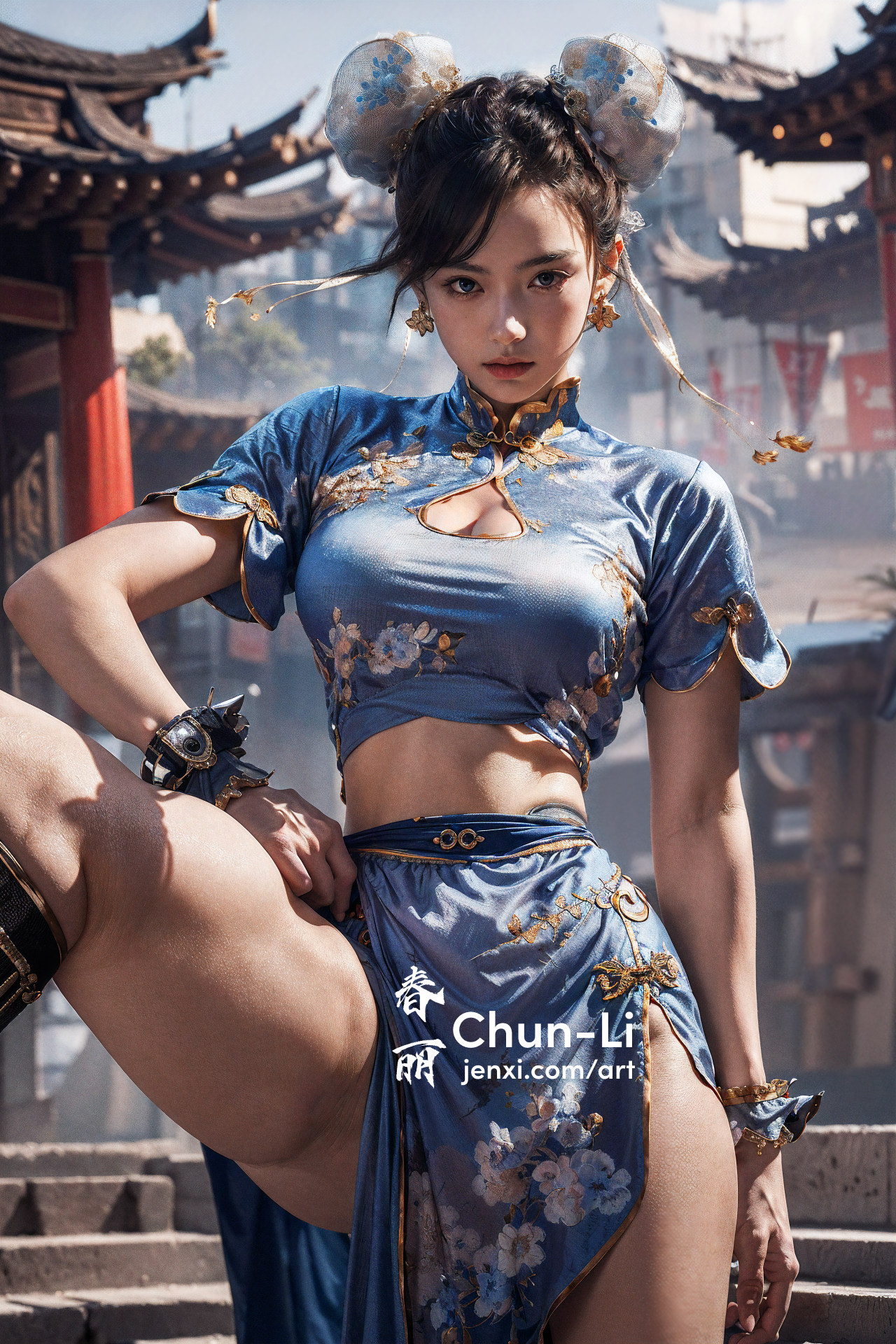 Chun-Li challenges you
