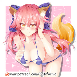 Tamamo no Mae by Catifornia