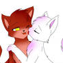 Foxy x Mangle neko =w=