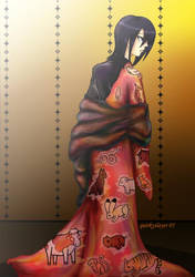 Akito Sohma in Kimono