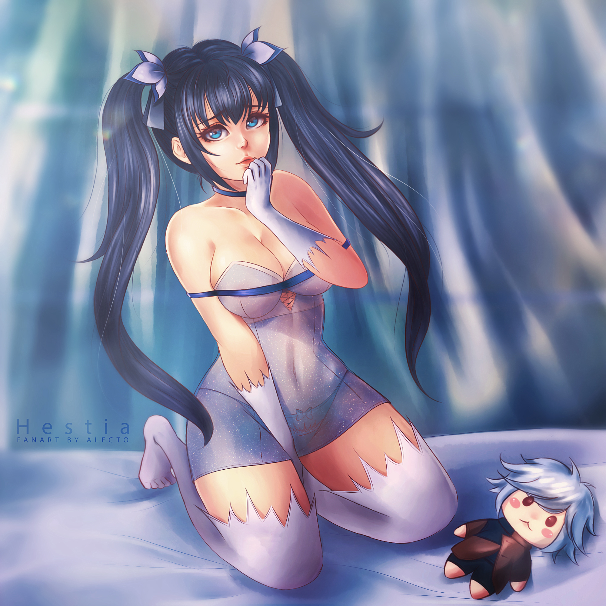 DanMachi: Hestia (pin-up ) by ALECT0 on DeviantArt