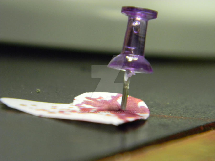 Stabbed - Purple by RainbowCartilage on DeviantArt