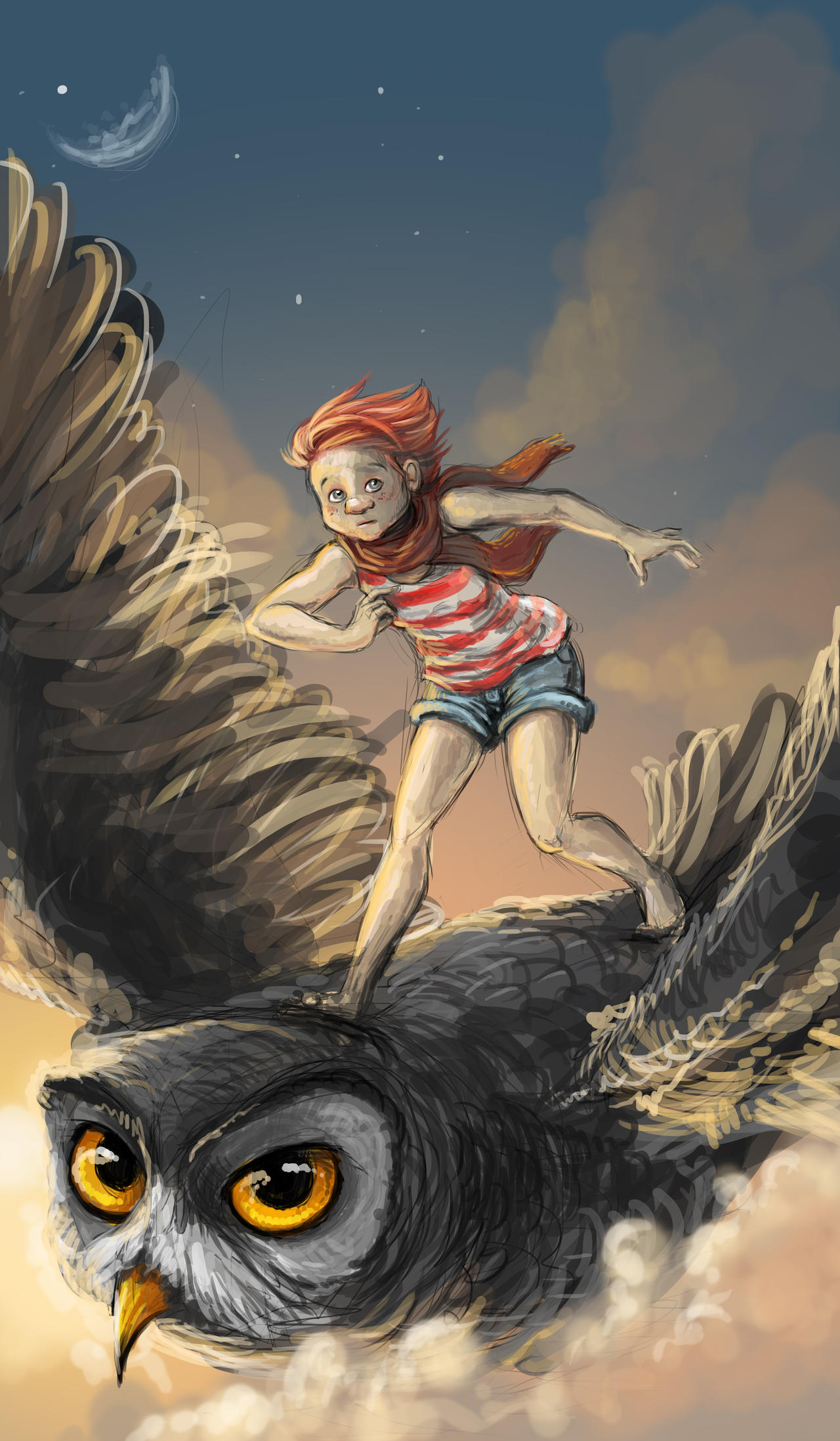 Owl Riding Tortoise Owl Ride by Fellesel on DeviantArt