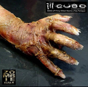 ZOMBIE FEMALE HAND, make up FX