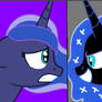 MLP: Two sides with Luna and Nightmare Moon