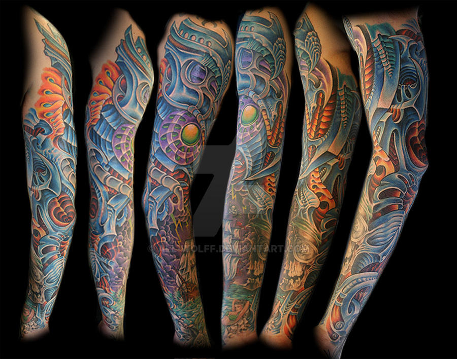 Bio-Mech sleeve