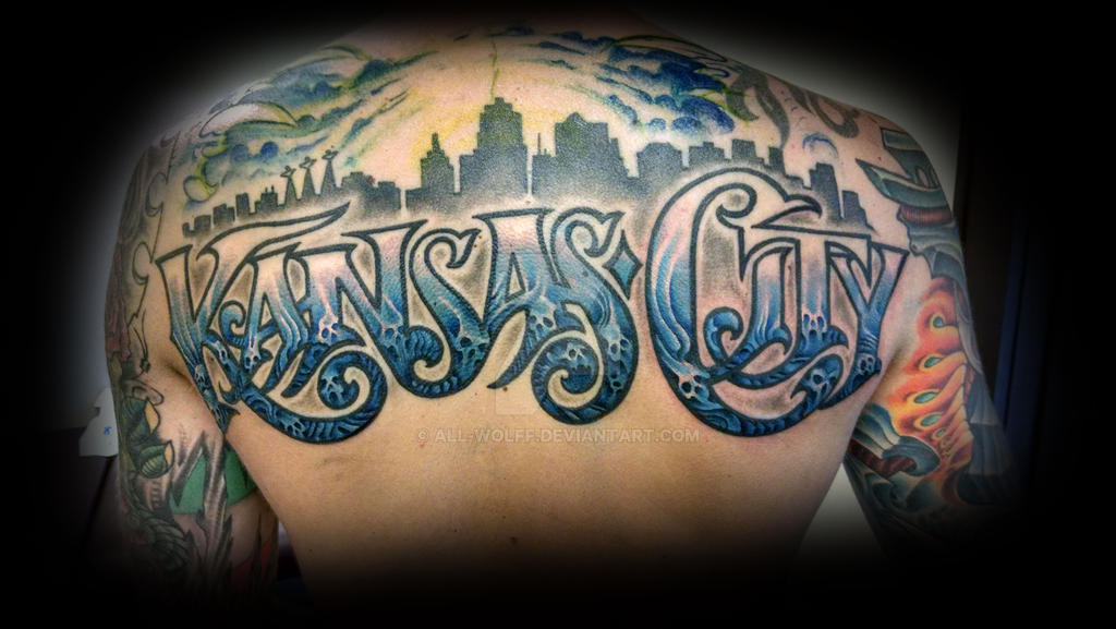 Kansas City top rocker tattoo