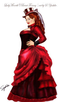 Lady Simma of Red Hand: Ready for the ball concept
