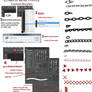 Chains Borders and Trims Tutorial: photoshop