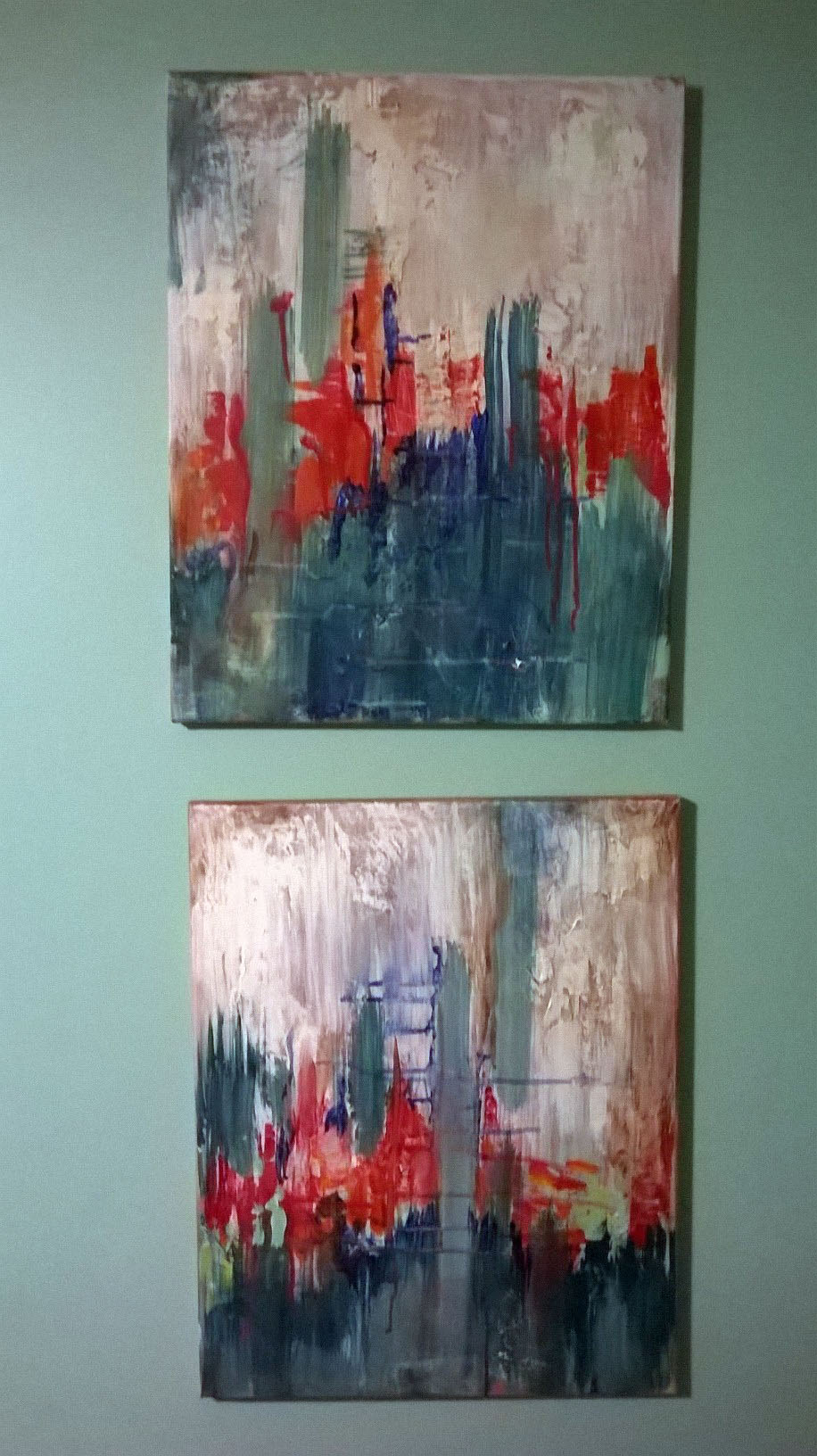 closer view of  abstracts