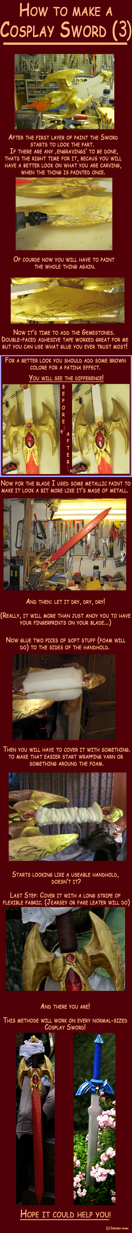 How to make a Cosplay Sword 3