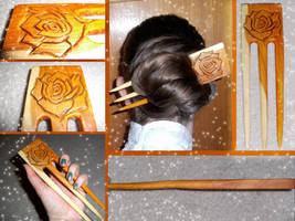 Handmade Hair Fork