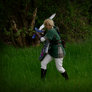 Link - finding rupees (Zelda Cosplay)