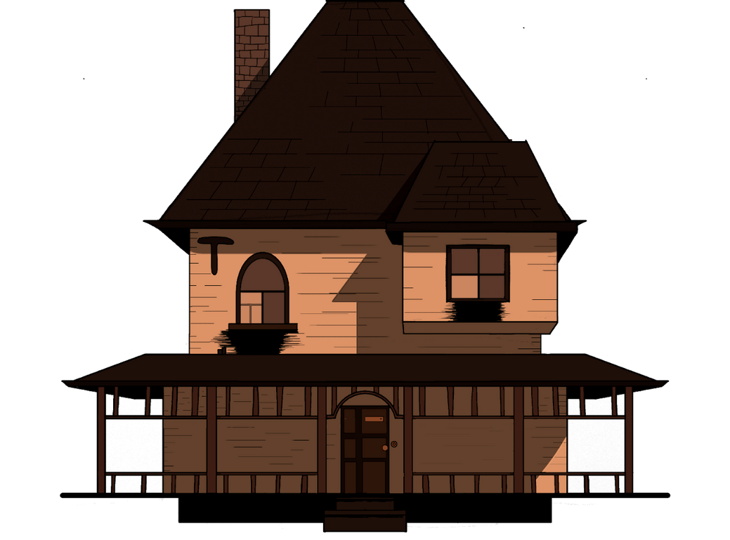 The Loud House Styled Monster House Sunset Variant By The Loud House Styled Monster House Sunset Variant By