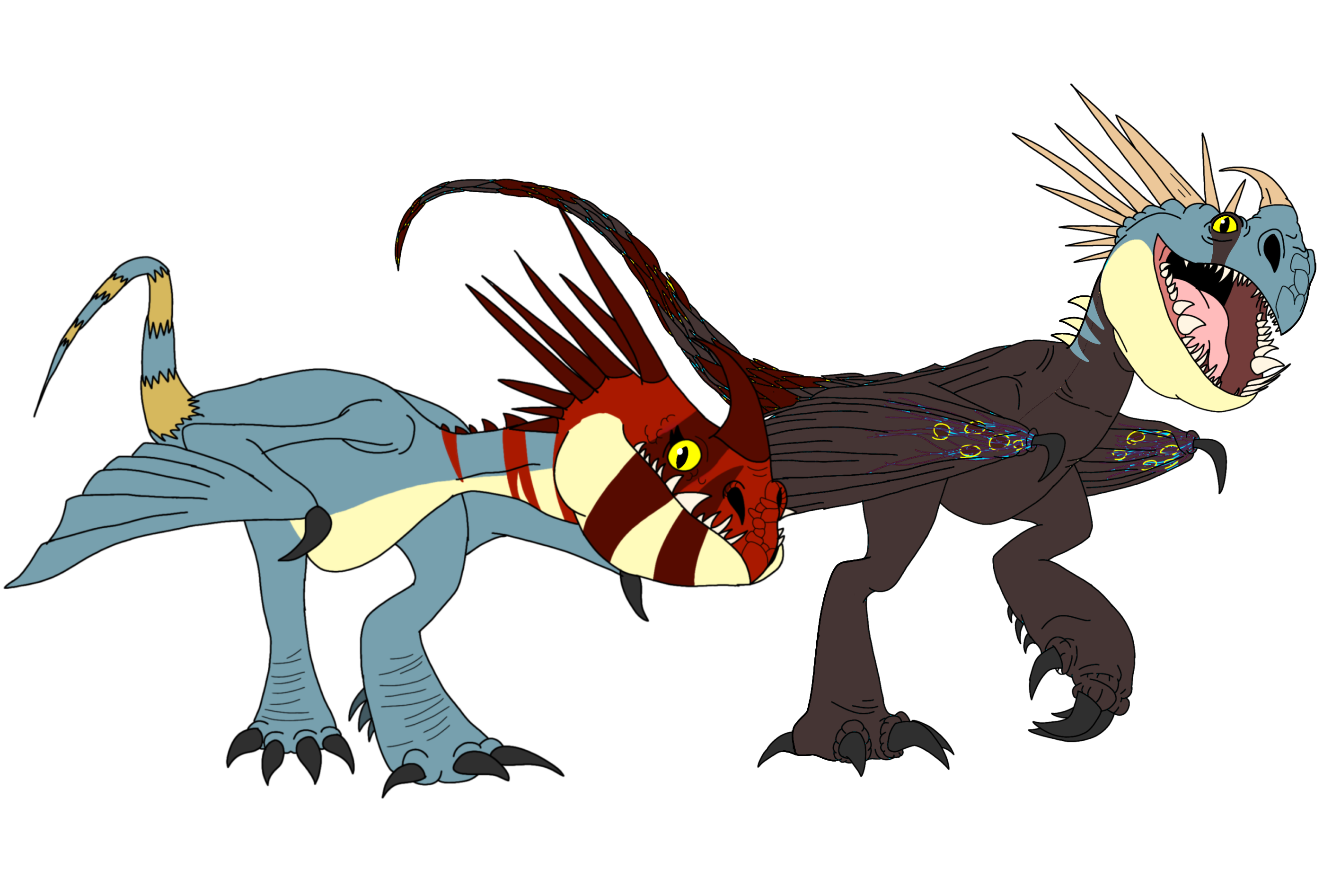 Stormfly Deviantart Stormfly and Red's Offsprings as Grownups by gcjdfkjbrfguithgiuht on ...
