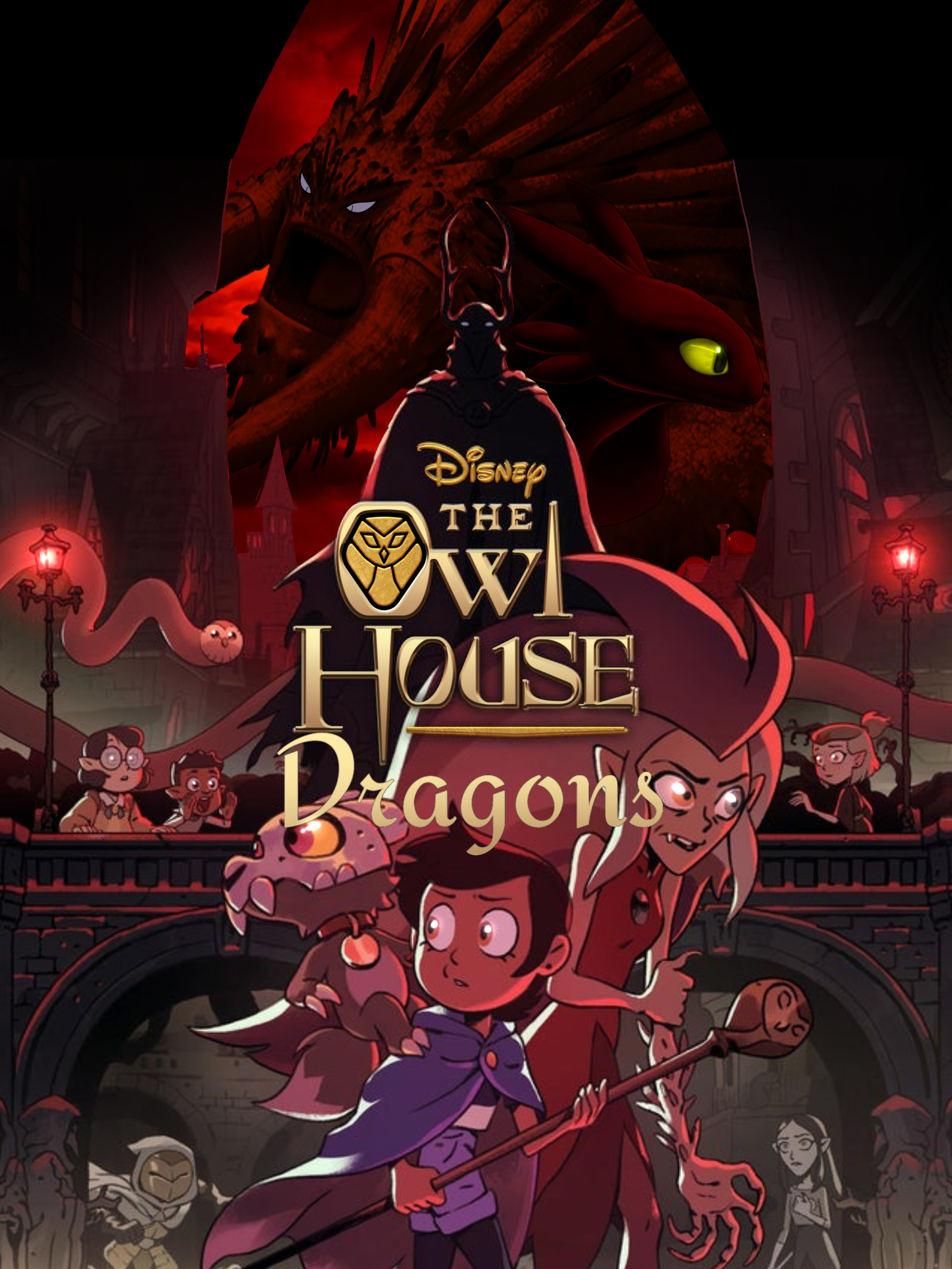 The Owl House Dragons Season 2 Poster by gcjdfkjbrfguithgiuht on DeviantArt