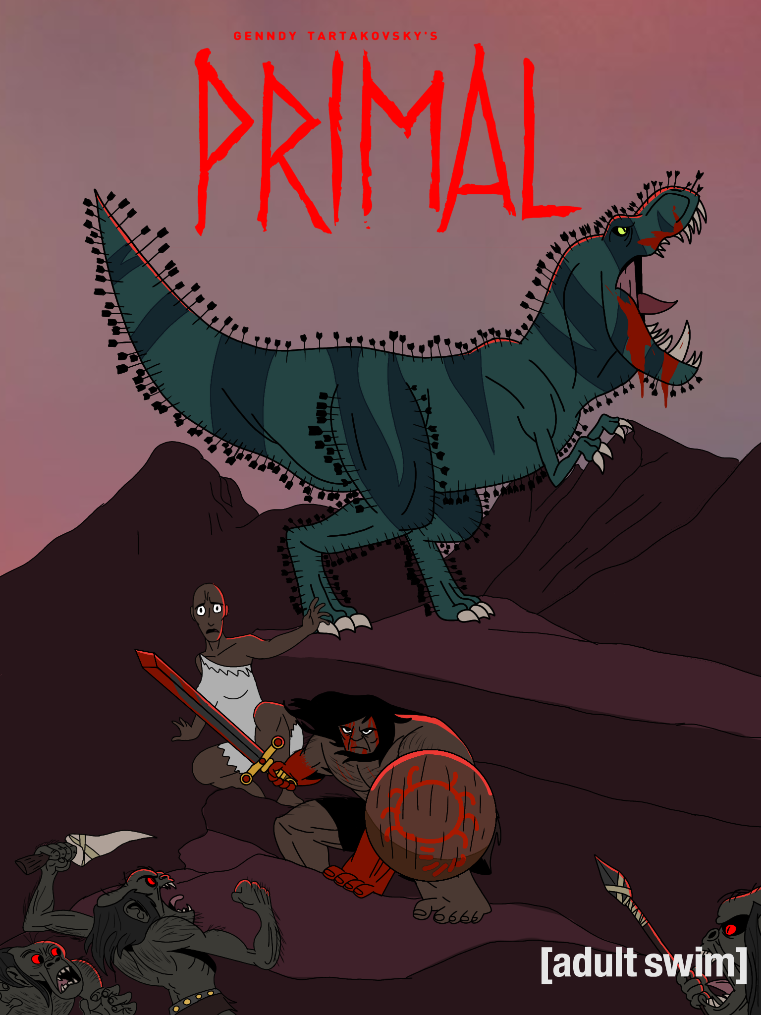 V Rimal Genndy Tartakovsky's Primal Poster by gcjdfkjbrfguithgiuht on DeviantArt