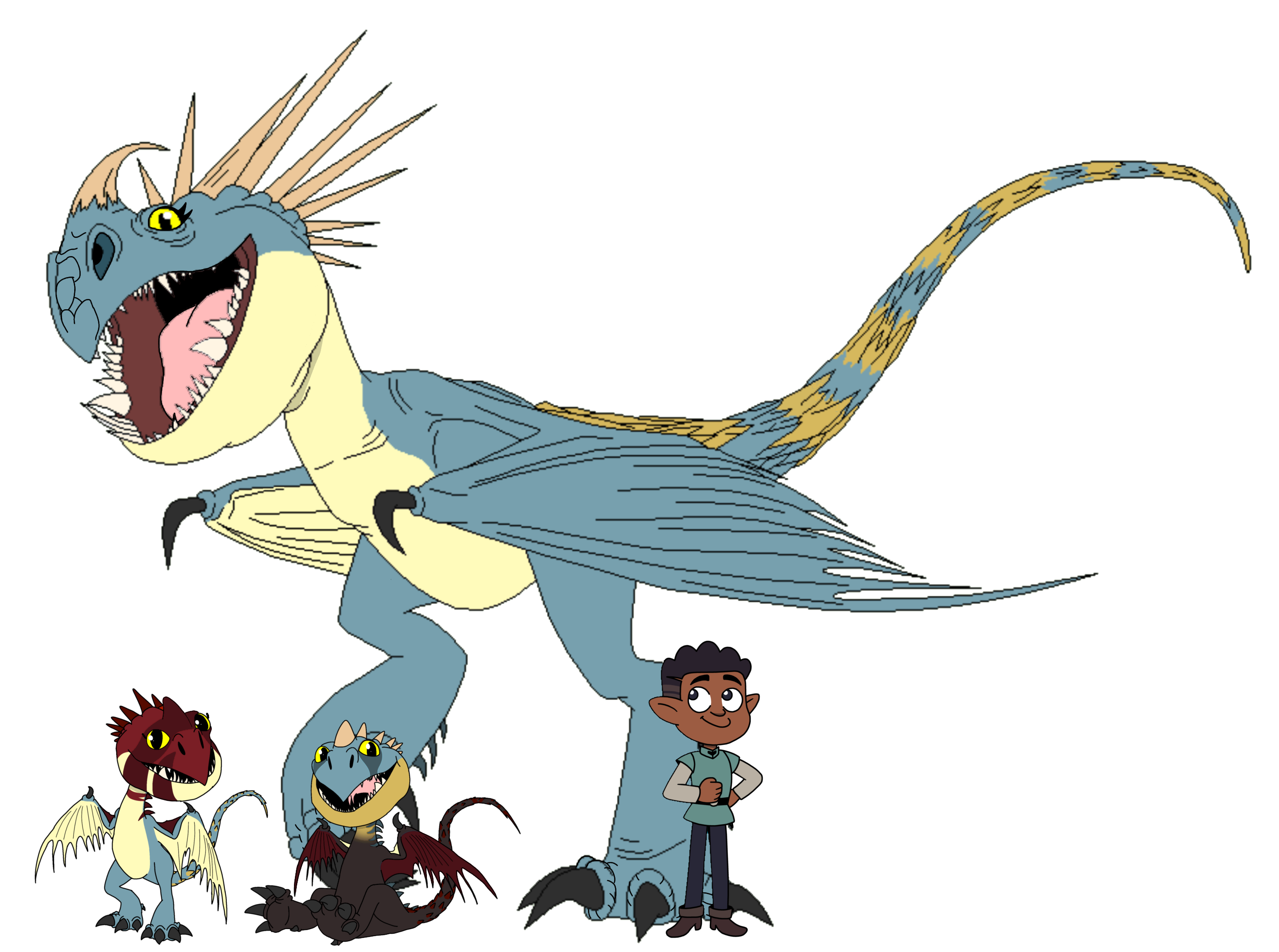 Stormfly Deviantart Gus, Stormfly, and her kids by gcjdfkjbrfguithgiuht on DeviantArt