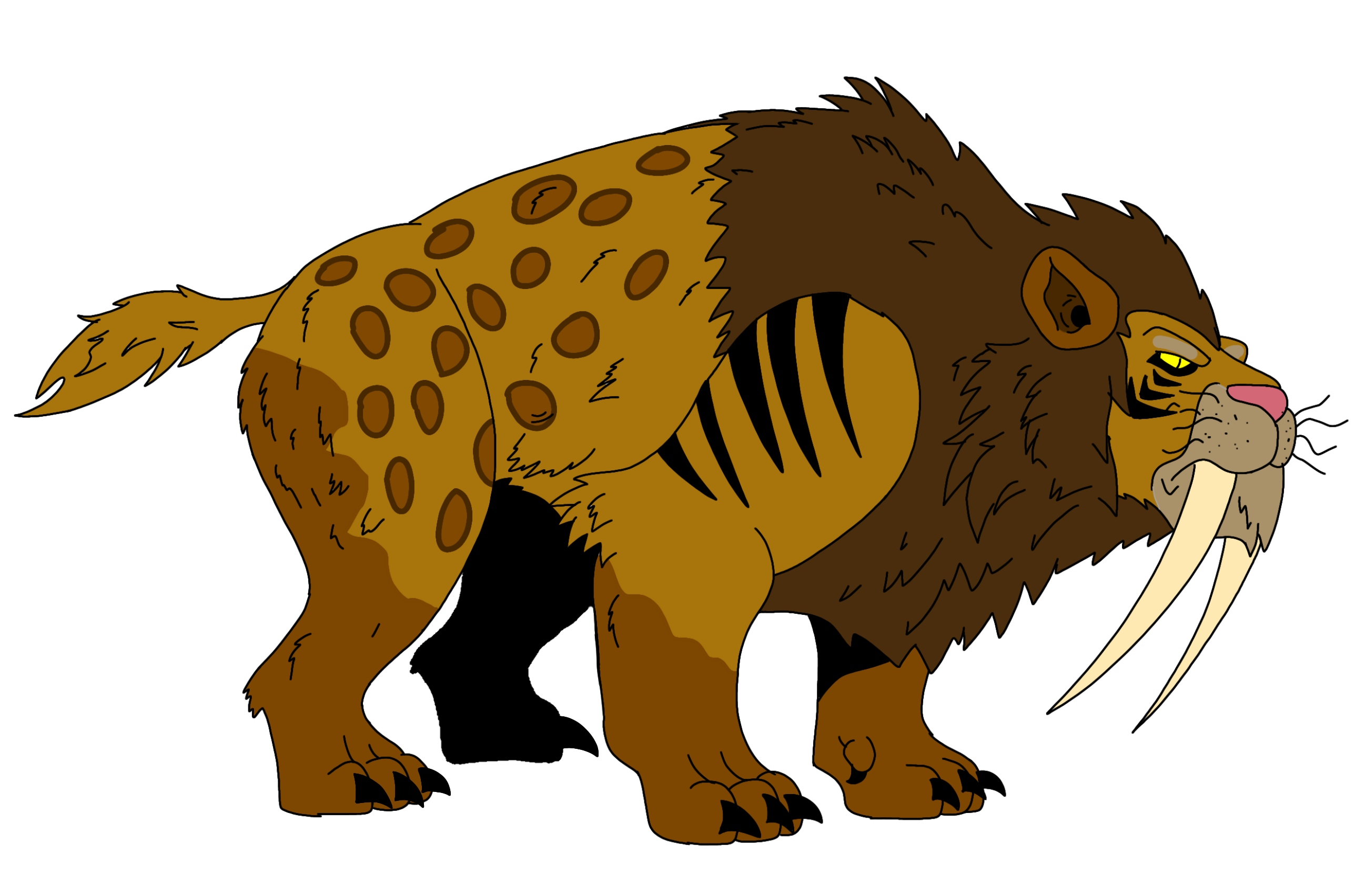 Genndy Tartakovsky's Primal Sabertooth Nemean Lion by ...