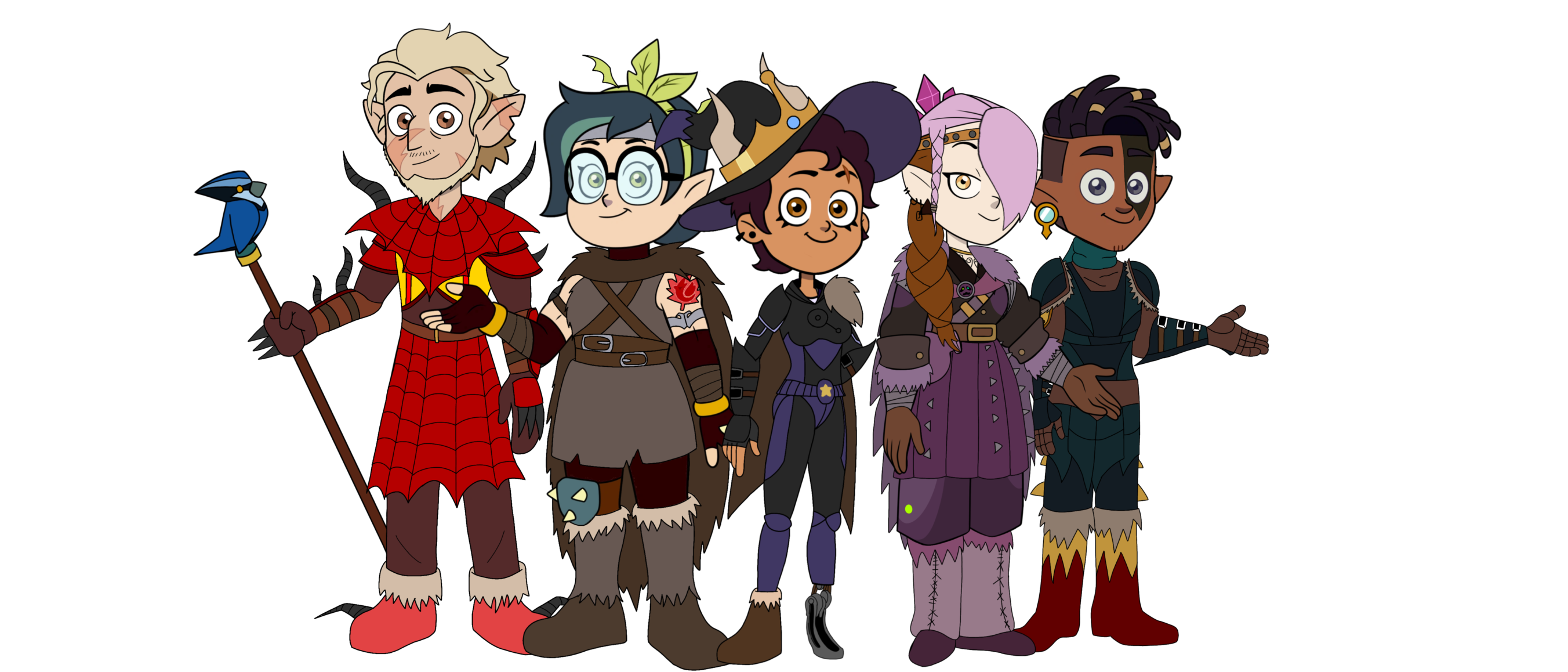 The Owl House Season 3 Character Lineup by Geodoodles765 on DeviantArt