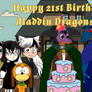 Happy 21st Birthday Aladdin Dragonson