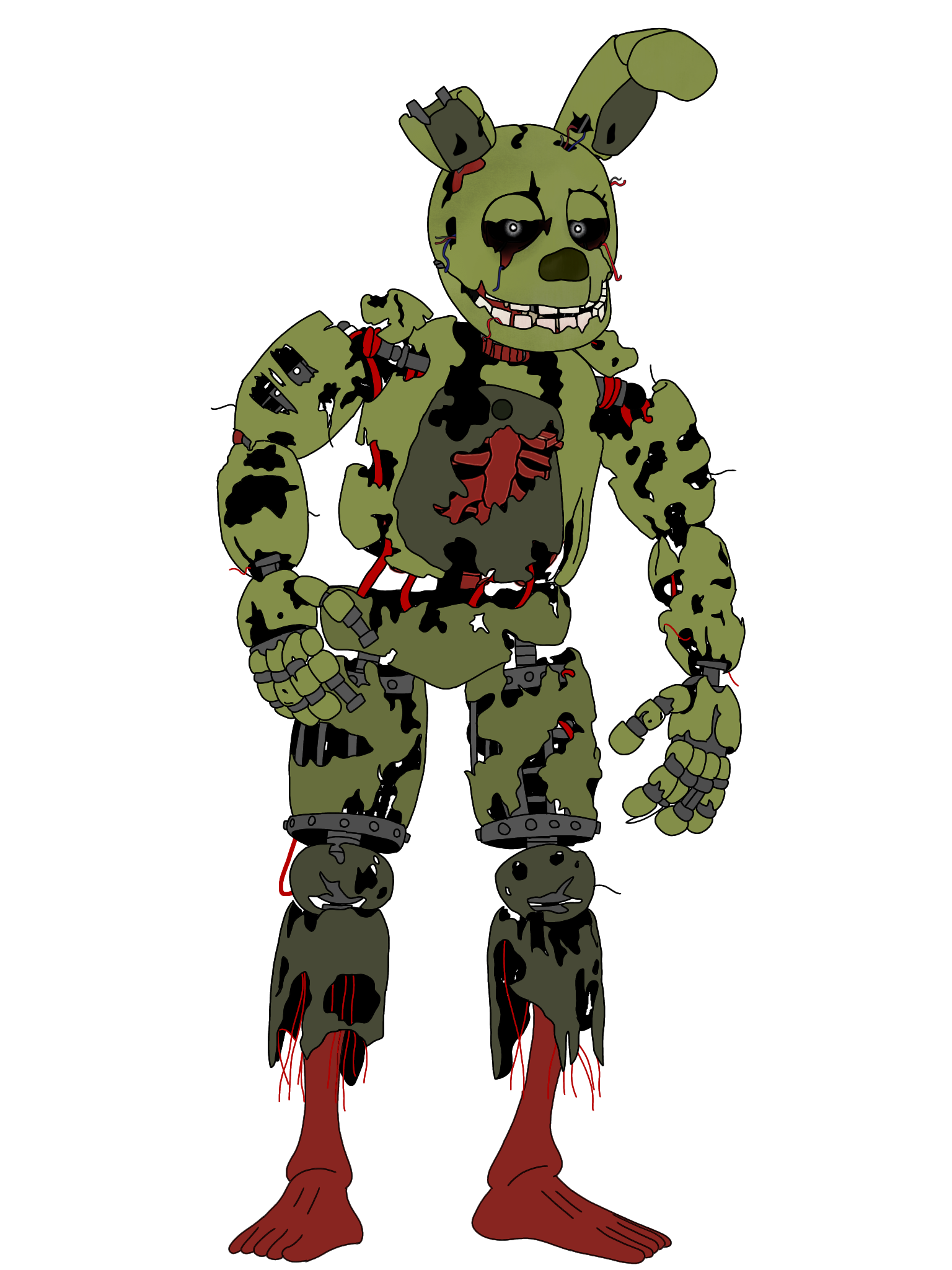 Styled Spring Trap Owl House Styled Springtrap by gcjdfkjbrfguithgiuht on DeviantArt