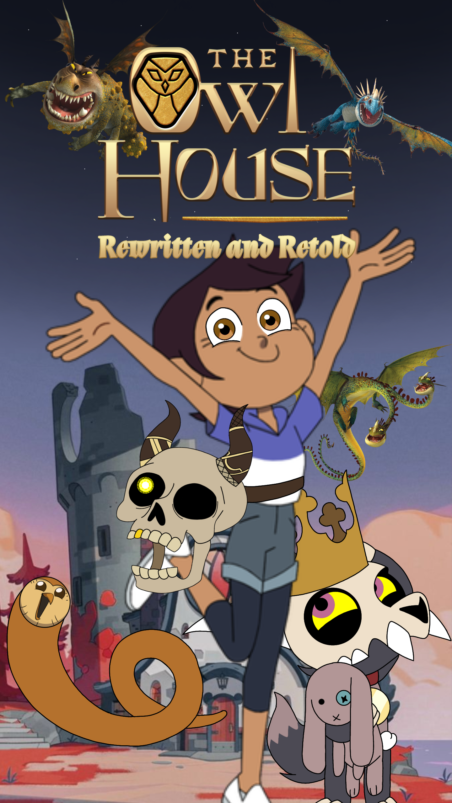 The Owl House Rewritten and Retold Season 2 Poster by gcjdfkjbrfguithgiuht  on DeviantArt