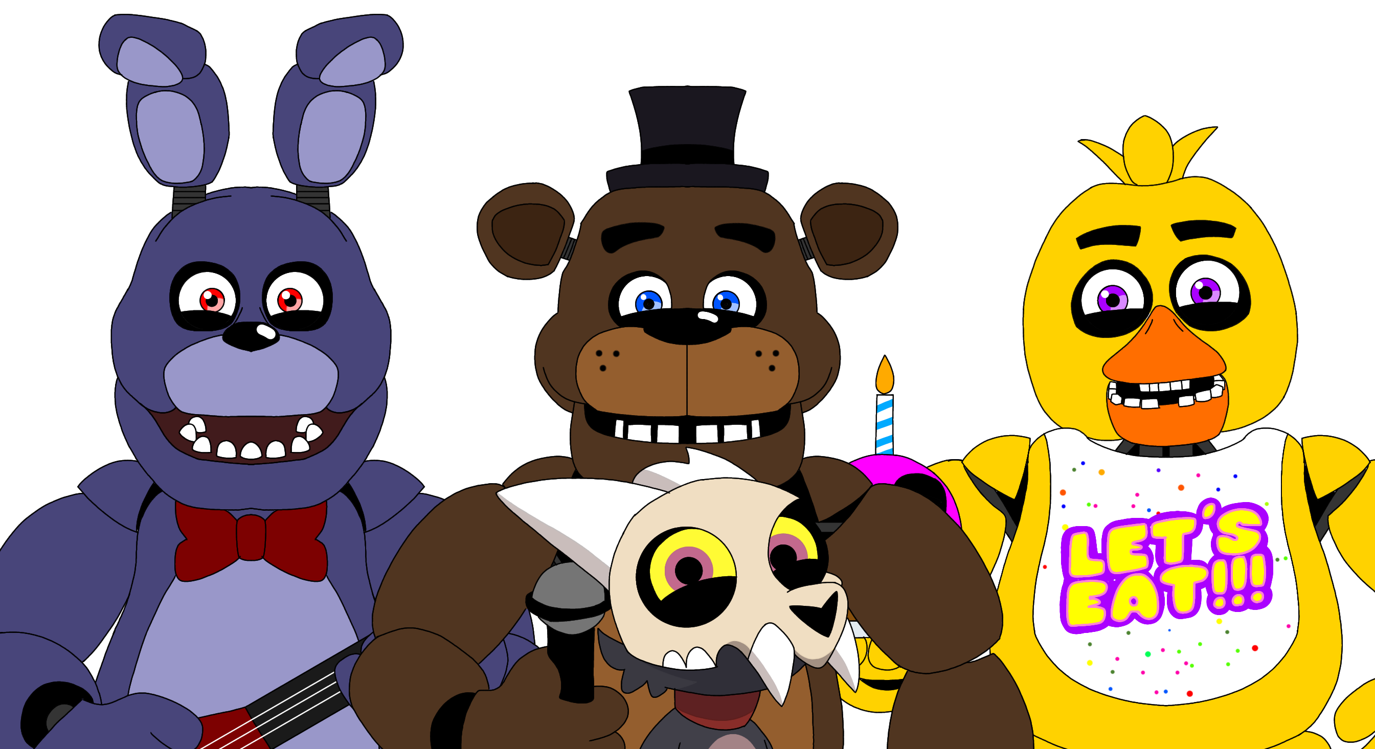 Five Night's at Freddy's 2 (1) (2014) by ReginaldMaster on DeviantArt