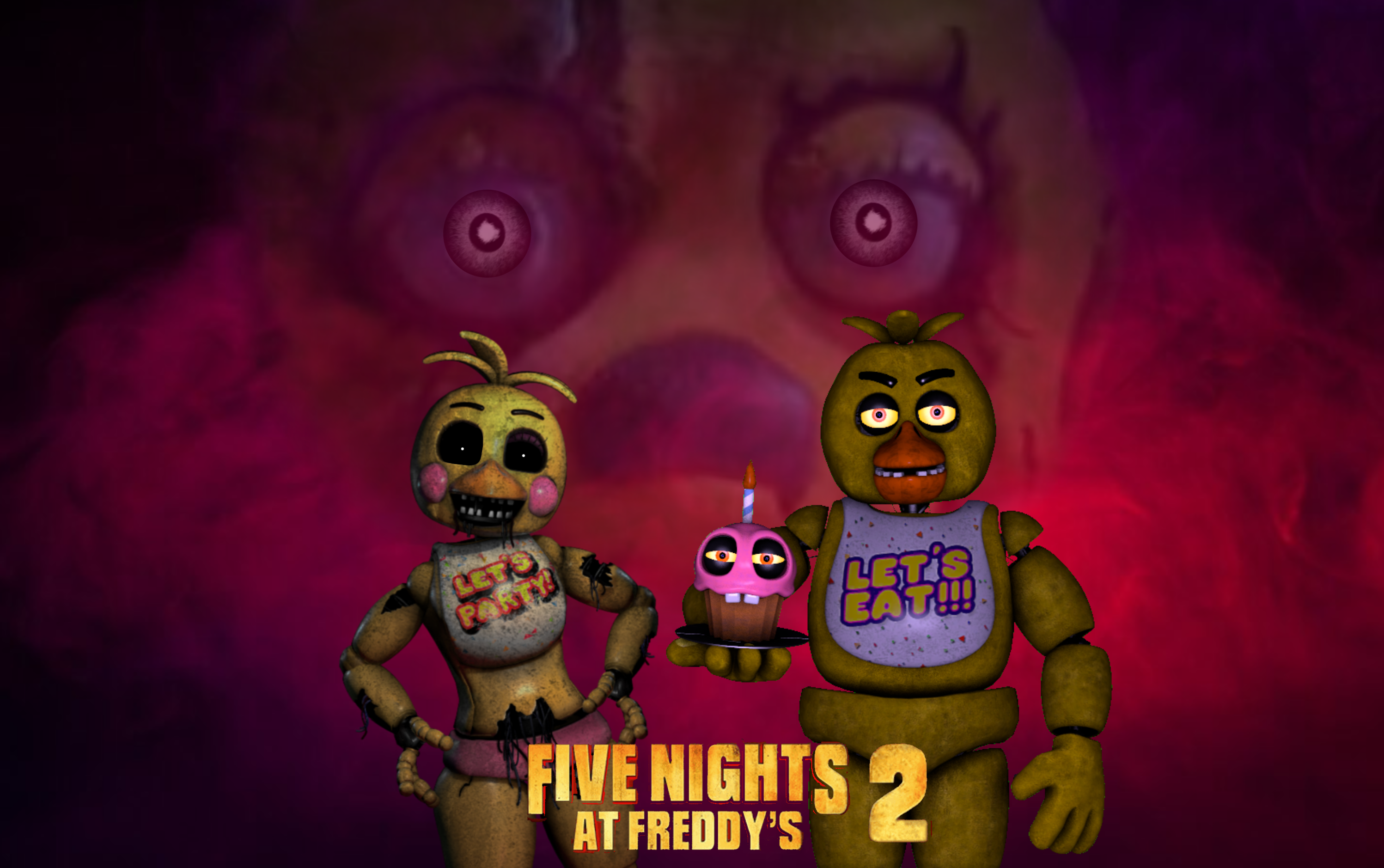 FNaF 1 Ignited Animatronics by Mariorainbow6 on DeviantArt