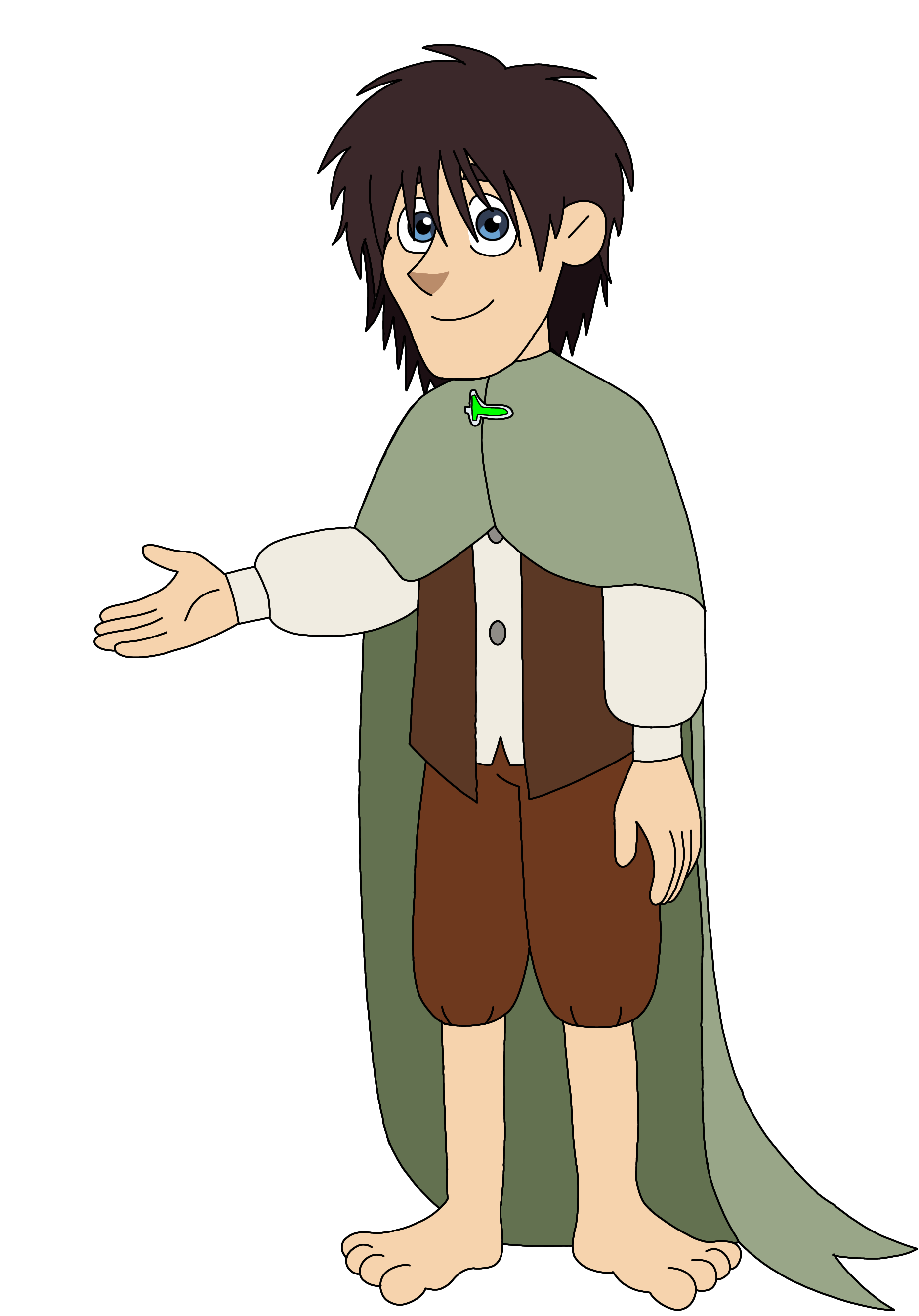 Frodo Baggins Deviantart The Owl House Styled Frodo Baggins from LOTR by gcjdfkjbrfguithgiuht on ...