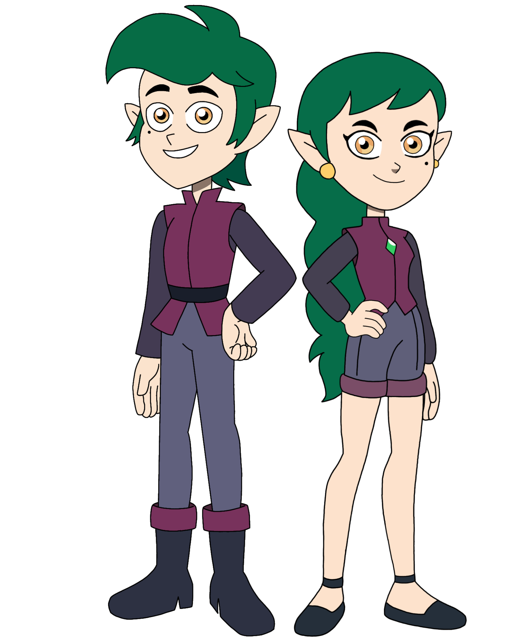 The Owl House - Edric and Emira Blight by gcjdfkjbrfguithgiuht on ...
