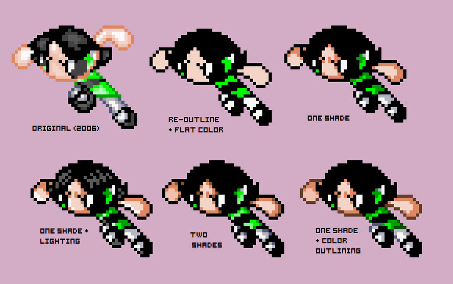 PPG Sprites: Buttercup v.2