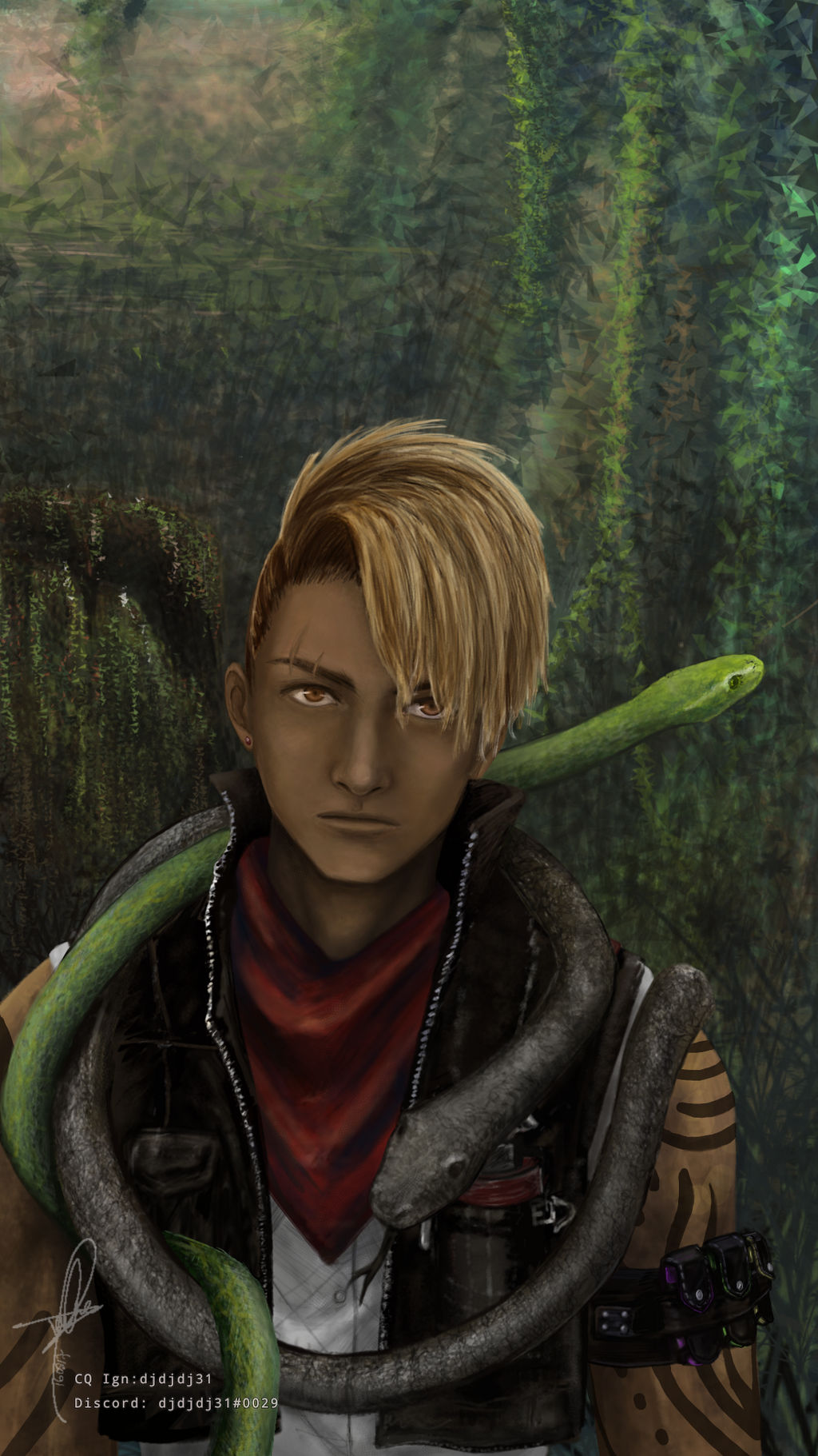 Crusaders Quest: Mamba in Primal Forest by djmidori