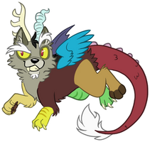 discord but hes a wolf