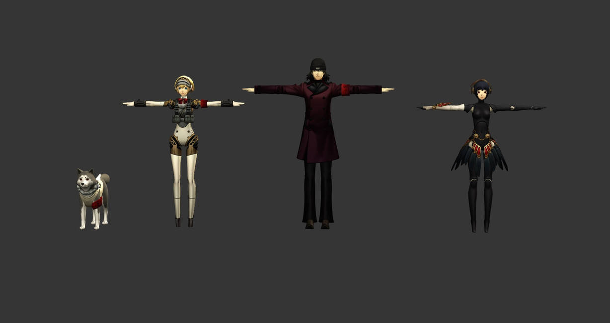 Few More Persona 3 Reload Models By MichaelJordy On DeviantArt few-more-persona-3-reload-models-by-michaeljordy-on-deviantart