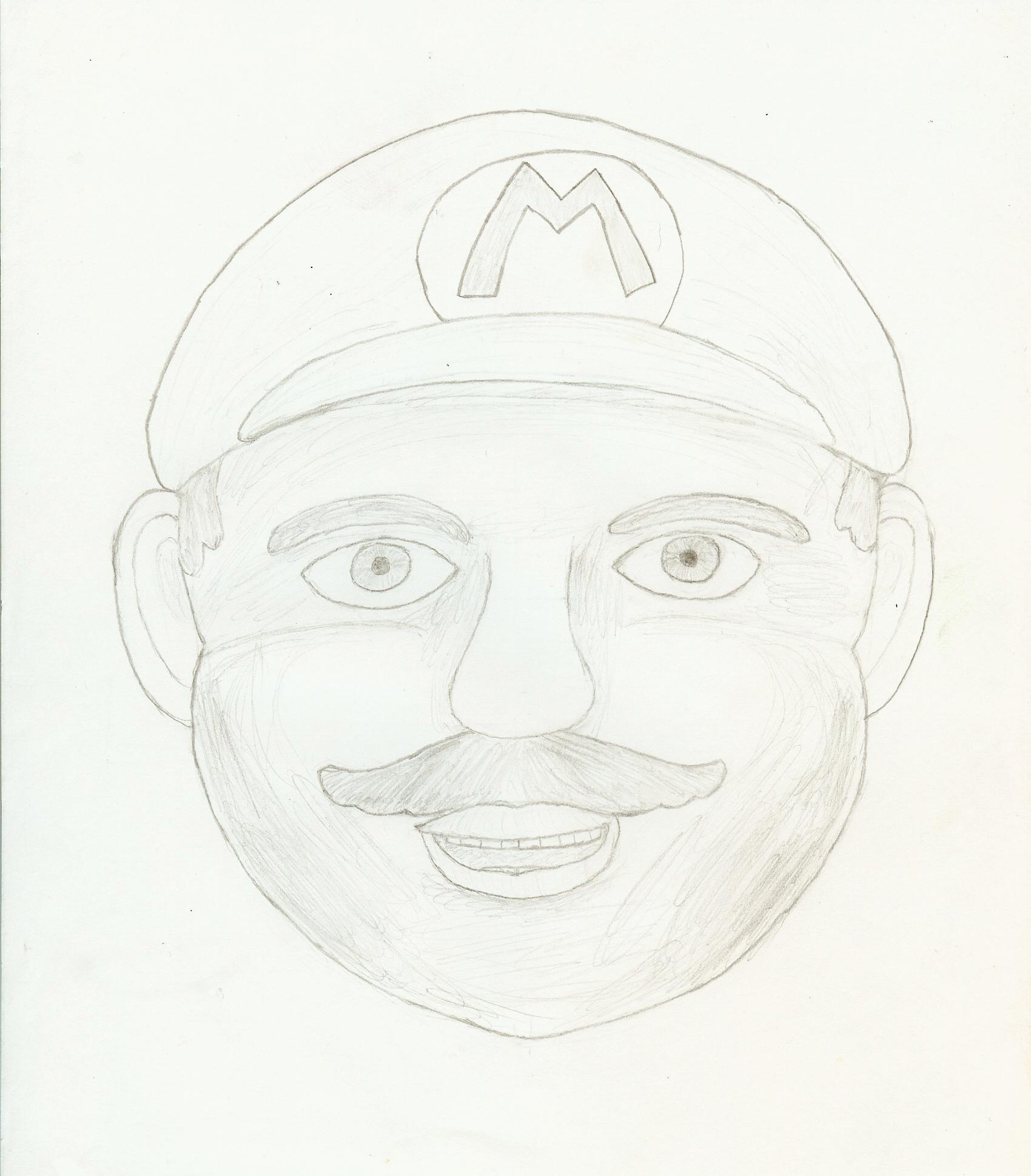 Mario Head by OmniversalArchetype on DeviantArt