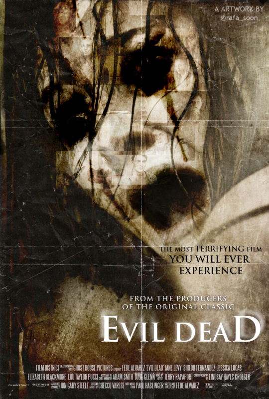 Evil Dead (2013) - Alternative Poster, Nrib_design