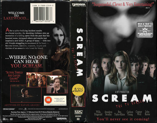 Scream TV Series VHS