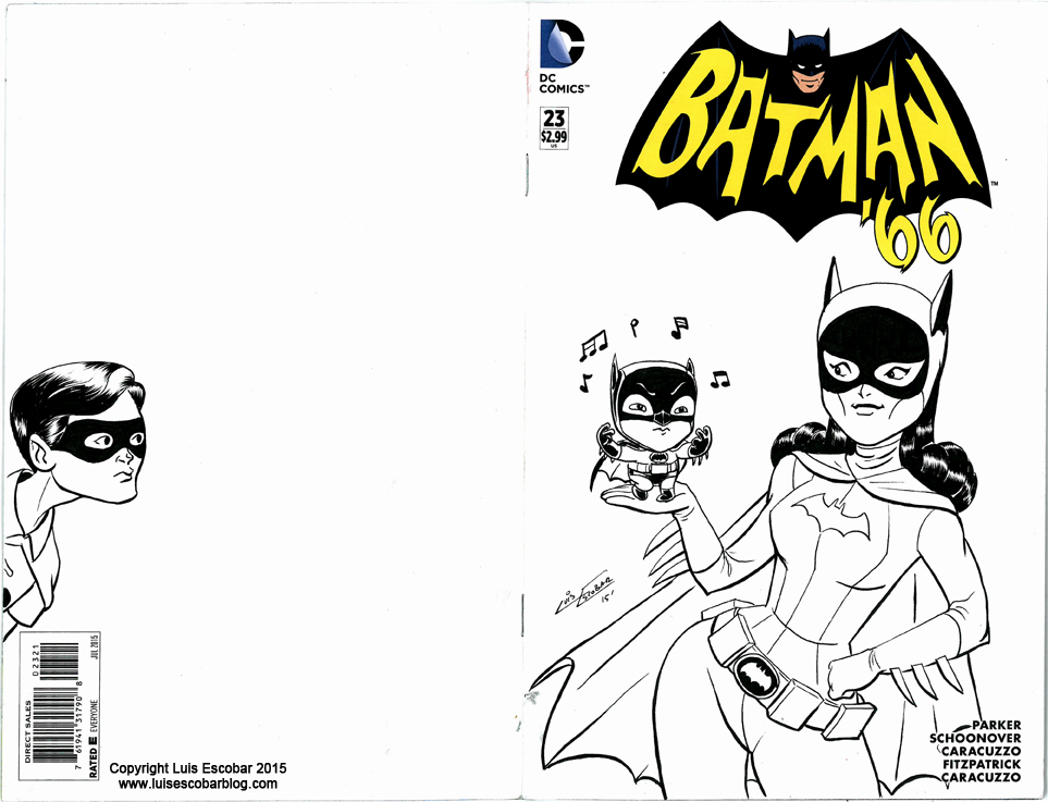 Batman 66 Sketch Cover
