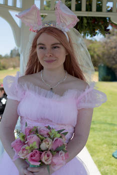 Cotton Candy Bunny Bride