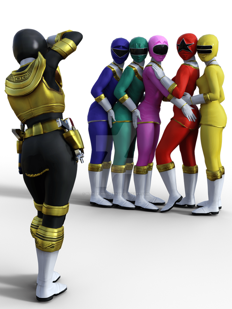 Power Ranger Join Image Ranger Group Shot by BlendedImagery on DeviantArt