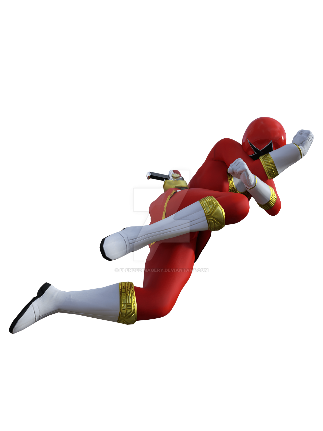 Red Ranger by BlendedImagery on DeviantArt