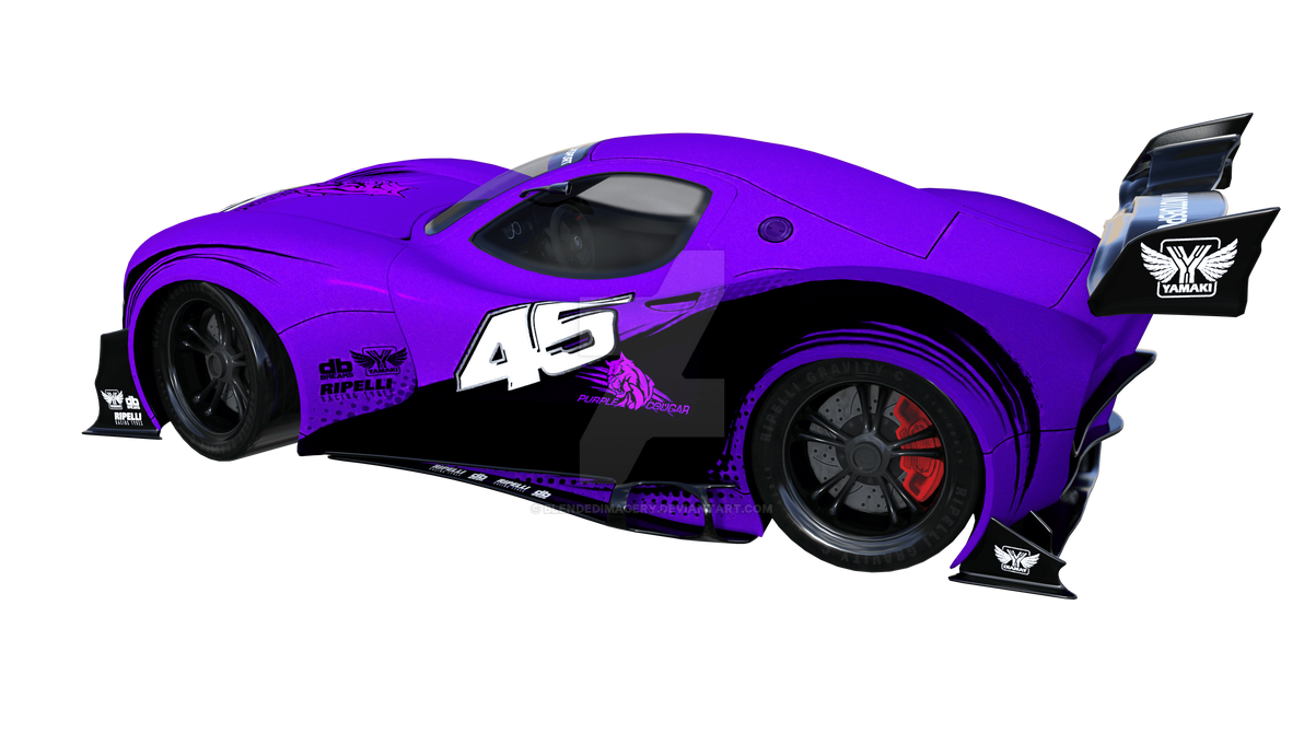 Yamaki GTX-R Purple Cougar Setup by BlendedImagery on DeviantArt