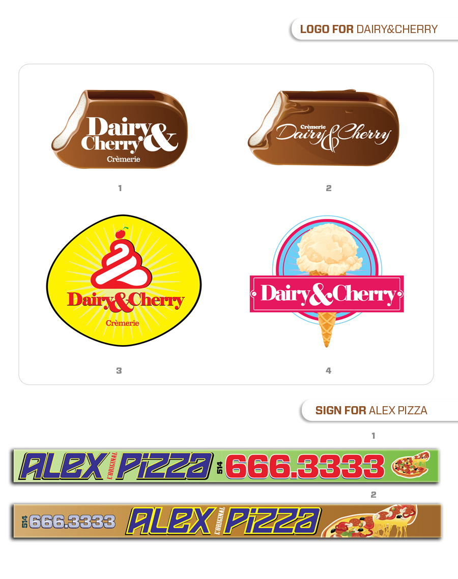 dairy cherry and alex pizza