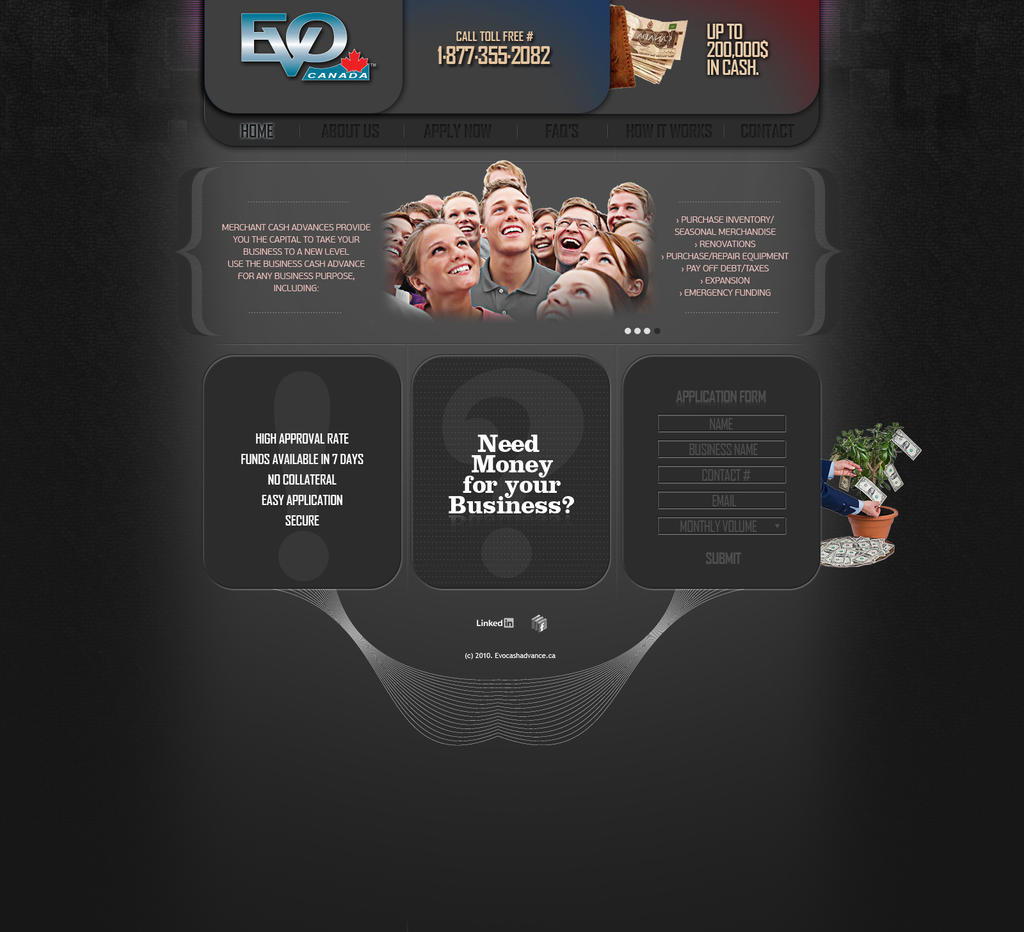 EVO canada web proposal