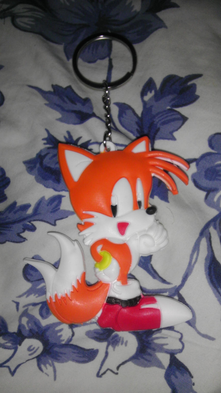 Tails Rubber Keychain