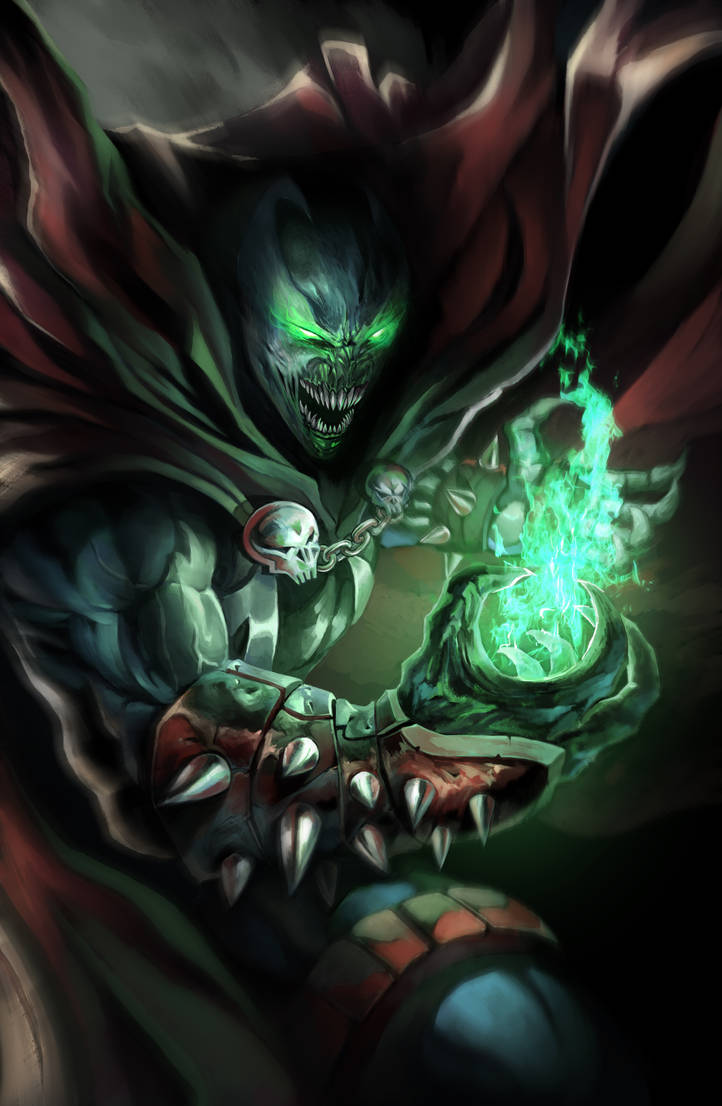 Spawn Variant Cover 2 by ACWart on DeviantArt