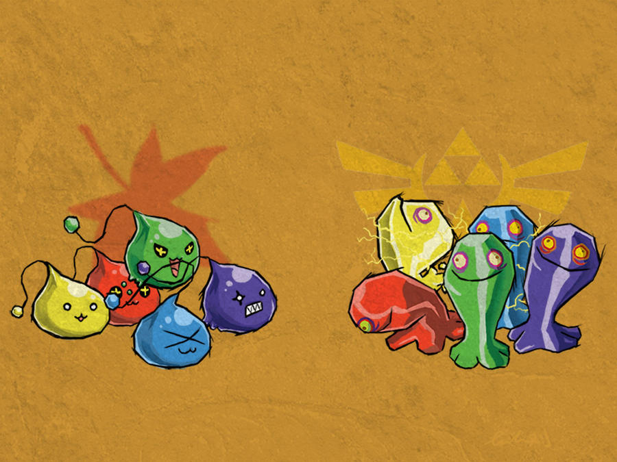 Maple V.S Zelda by crystalhavens on DeviantArt