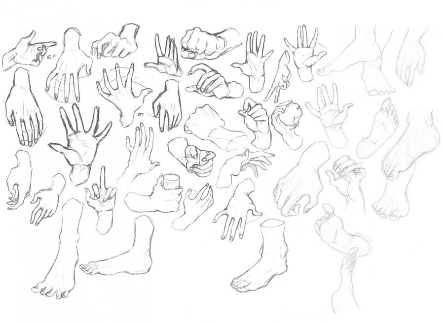 Hand Feet Practise