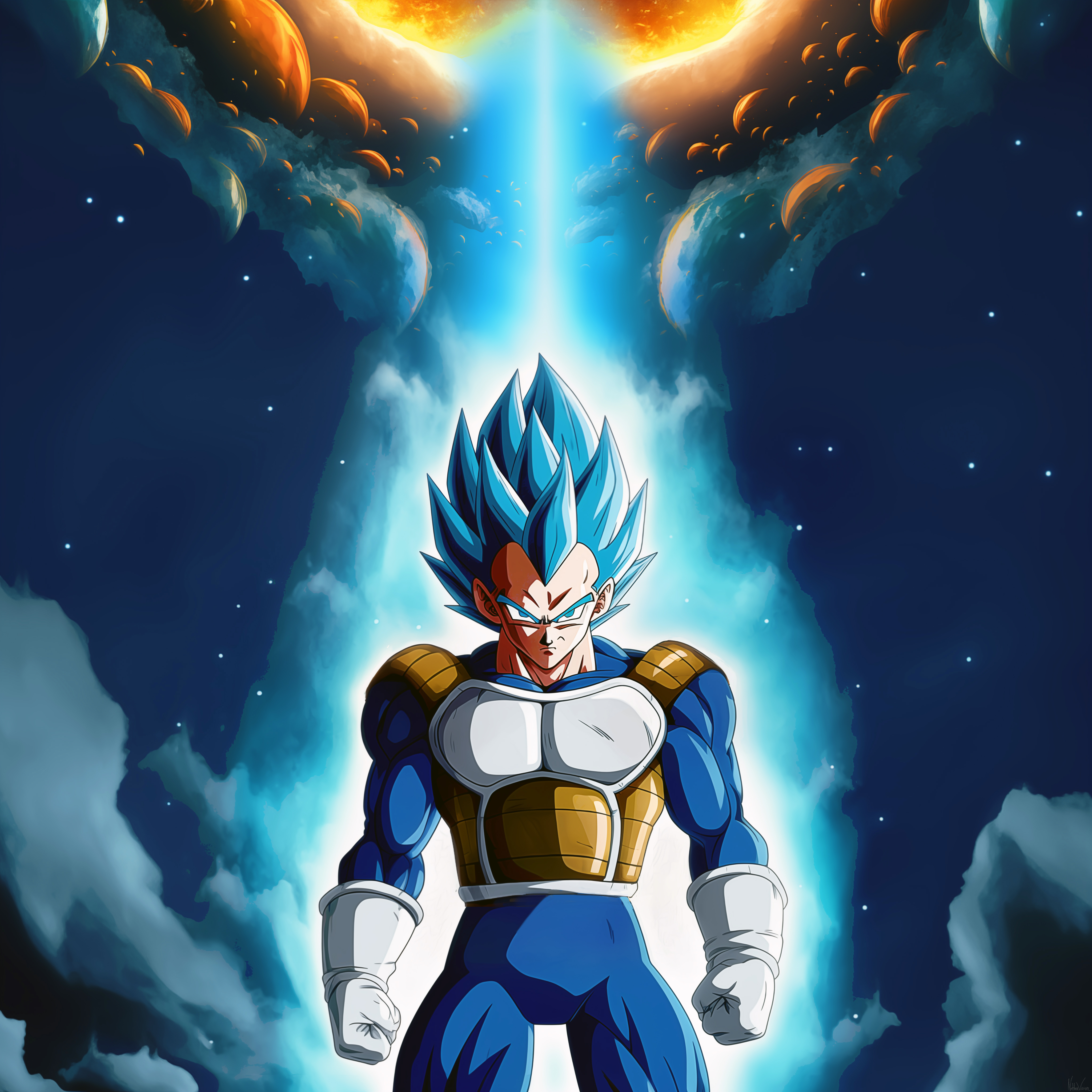 Vegeta SSJ 2 Manga 19 Dragon Ball Super by SenniN-GL-54 on DeviantArt